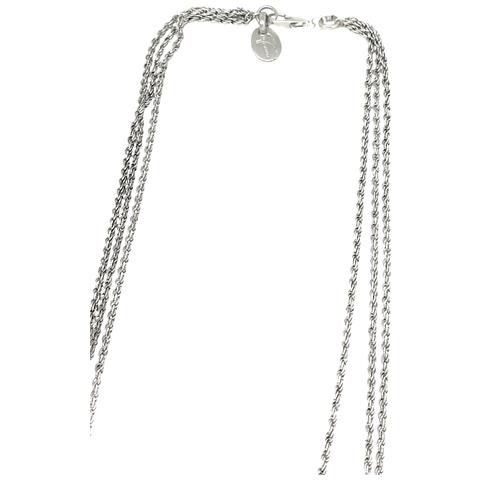 Collana Lunga Trinity In Argento 10µ - Foto 2