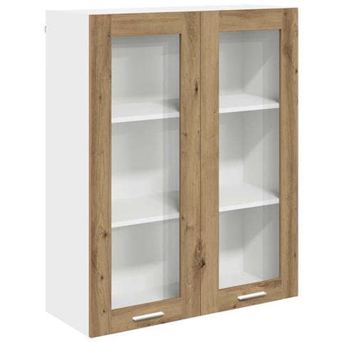 Armadio pensile Riga Rovere artigianale 80 x 31 x 100 cm - Foto 1