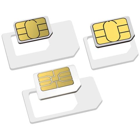 Adattatore Scheda Sim 3 Formato Nano Micro Con Estrattore, Bianco - Foto 2