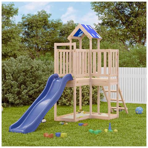 Set da Gioco da Esterno in Legno Massello di Pino - Foto 2