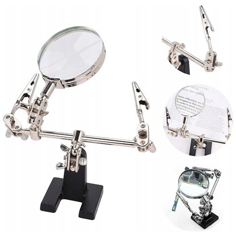 Saldatore Di Precisione Con Display Orange Corso 80 W - Regolazione Della Temperatura 180-500 °c | Set Con Terza Mano E Valigetta - Foto 2