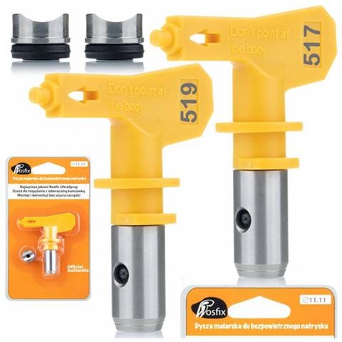 Set Ugelli Di Spruzzatura Ultra Spray Modelli 517 E 519 - Alta Qualità E Durata | Compatibile Con Graco, Titan, Wagner | Facile Manutenzione - Foto 1