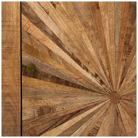 Tavolino Da Ingresso In Legno Naturale 56x41x84 - Foto 8