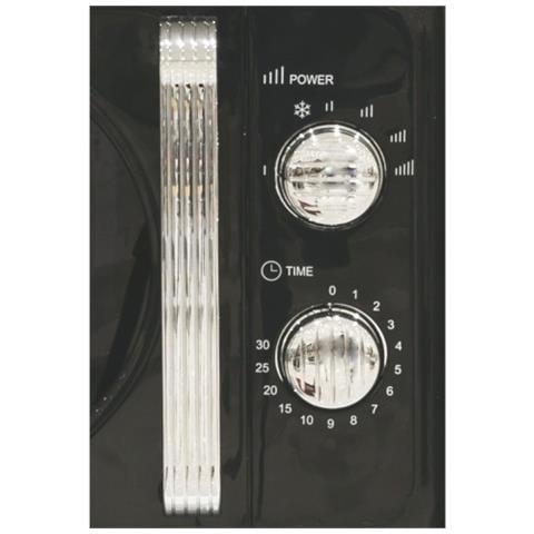 Forno microonde Vintage 20 Litri 700W Nero Cod 5901167 - Foto 2