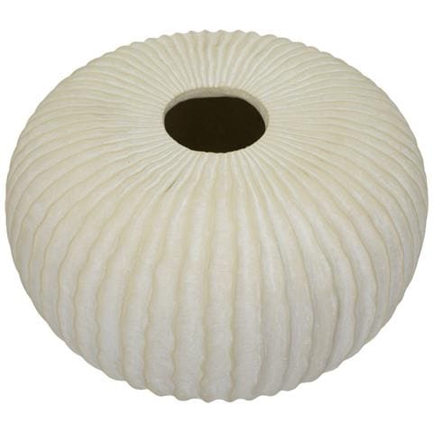 Vaso Icicle Basso E Largo In Magnesio Crema - Foto 2