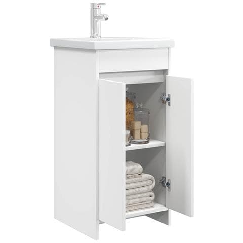 Mobile da bagno con lavabo Bianco 42 x 40 x 84,5 cm - Foto 2