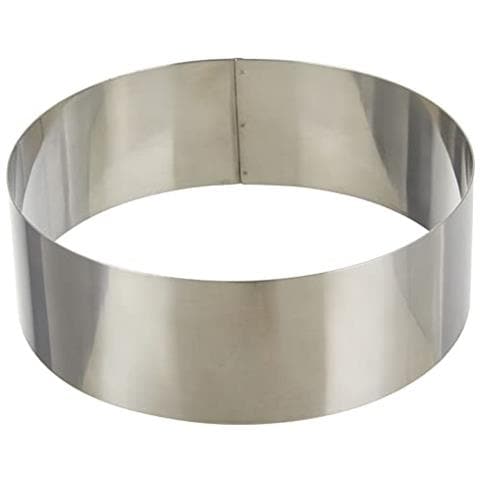 Vacherin 68618 - Cerchio rotondo 18 x 6 cm, acciaio inox - Foto 1