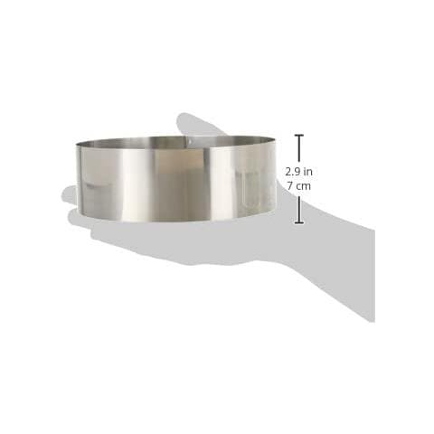 Vacherin 68618 - Cerchio rotondo 18 x 6 cm, acciaio inox - Foto 3