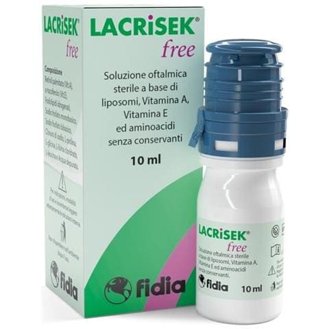 Lacrisek Free Soluzione Oftalmica Senza Conservanti 10 ml - Foto 1