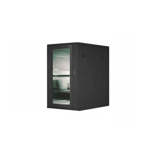 Armadio 12 Unita' Da Muro Linea Soho (A) 643 X (L) 600 X (P) 600 Mm. Colore Nero Ral 9005 - Foto 1