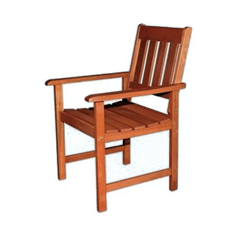 Panca da giardino poltrona in legno Meranti per esterno - Foto 2