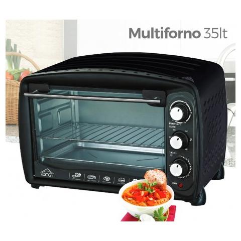 Forno Elettrico Ventilato 35 Litri Dcg 1600 Watt Mb9835 Fornetto Con Termostato Regolabile E Griglia Estraibile - Foto 1