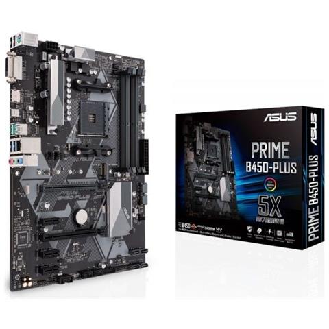 Scheda Madre Prime B450-PLUS Socket AM4 Chipset AMD B450 ATX - Foto 1