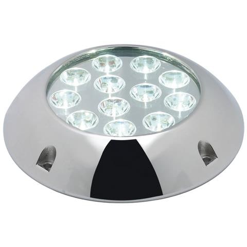 Faro subacqueo 12 LED bianchi - Foto 1