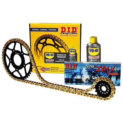 100165 D. i. d. Kit Trasmissione S-al 13-40-114 520vx2 Gold / black Rivetto - Foto 1