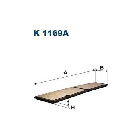 Filtro Abitacolo K1169a - Foto 1