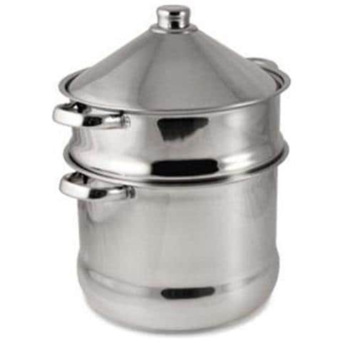 340971 Pentola Per Couscous / Tajine In Acciaio Inox 14 L - Foto 2