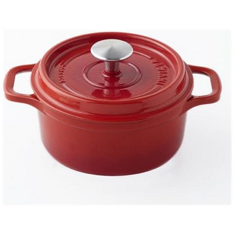 Pirofila Tonda In Ghisa Smaltata 26 Cm Rubino - Puv402260 - Foto 1