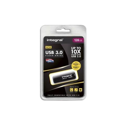 128GB USB 3.0, USB 3.0 (3.1 Gen 1) , Type-A, 0 - 70 °C, Cuffia, Nero, Blister - Foto 1