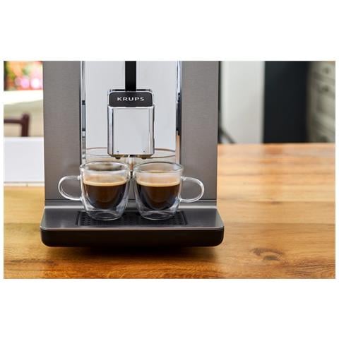 Macchina da Caffè Espresso Automatica Evidence Plus Serbatoio 2.3 Lt. Potenza 1450 Watt Colore Titanio - Foto 8