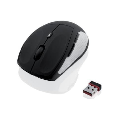 Imos603 Mouse Rf Wireless Ottico 1600 Dpi Mano Destra Nero, Grigio - Foto 1