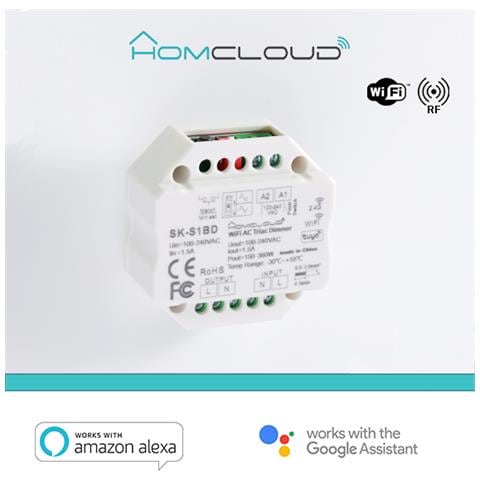 Modulo Intelligente Wi-fi + Rf Controllo Domotico Luci Dimmerabili - - Foto 1