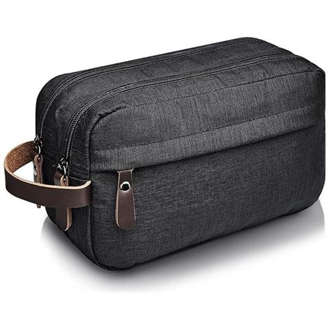 Borsa Da Toilette Da Viaggio Per Uomo Black - Foto 7