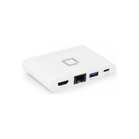 D31730 Replicatore Di Porte E Docking Station Per Notebook Bianco - Foto 1