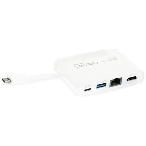 D31730 Replicatore Di Porte E Docking Station Per Notebook Bianco - Foto 3