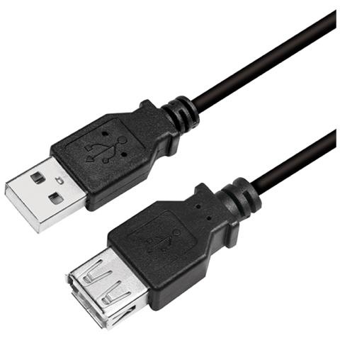 Cu0012b Cavo Usb 5 M Usb 2.0 Usb A Nero - Foto 1