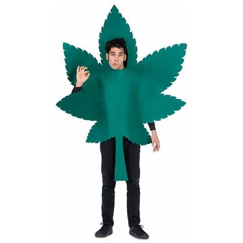 Costume Per Adulti My Other Me Taglia Unica 2 Pezzi Marihuana Verde - Foto 1