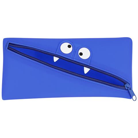 Astuccio Scuola Viso 22 X 11 X 1 Cm Azzurro - Foto 1