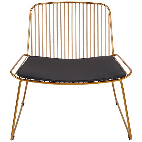 Sedia Metallo Oro Snorum - Foto 2