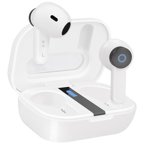 Bender Auricolare Wireless In-ear Musica e Chiamate Bluetooth Bianco - Foto 1