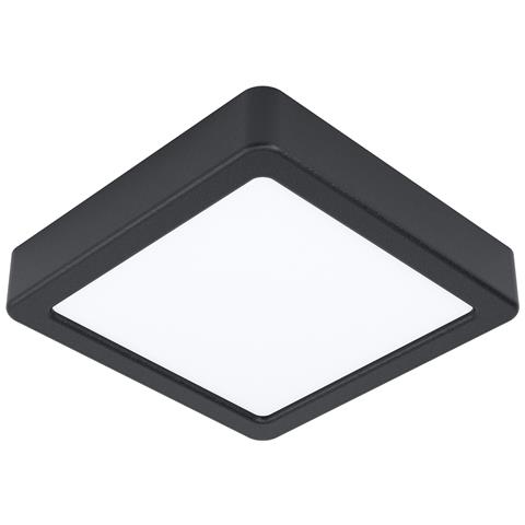 Plafoniera Moderna Fueva 5 Acciaio Nero Led Integrato 11w 3000k Ip20 - Foto 1
