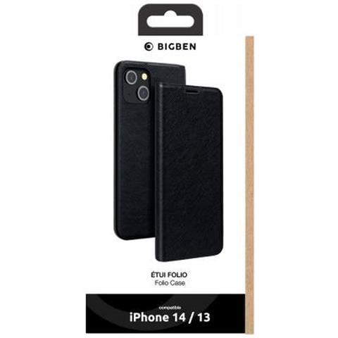 Custodia Protettiva Folio Per Iphone 14, Nero - Foto 2