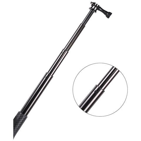 Selfie Stick Estensibile Per Gopro E Fotocamere (nero) M - Foto 2