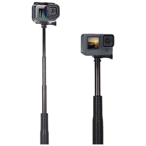 Selfie Stick Estensibile Per Gopro E Fotocamere (nero) M - Foto 4