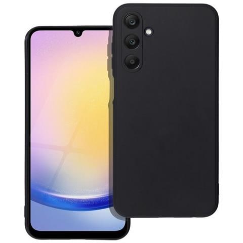 Custodia Tpu Silicone Cover Case Per Samsung Galaxy A25 5g Black - Foto 1