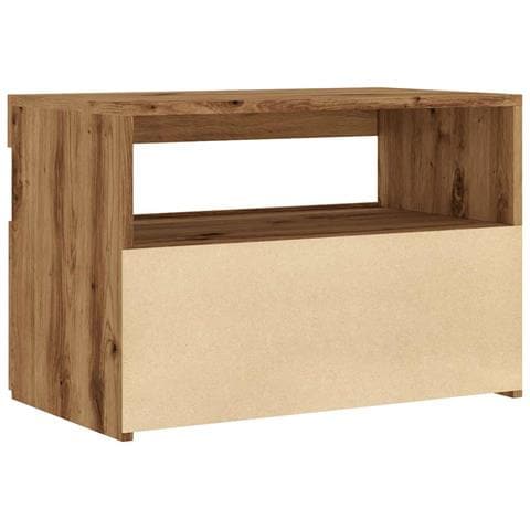 Mobile Porta TV con LED Artigianale 60x35x40 cm Multistrato - Foto 2