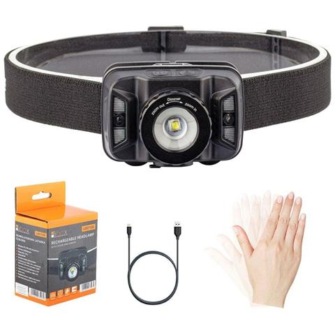Torcia Frontale Led Lb0106 Bianco Nero 250 Lm - Foto 1