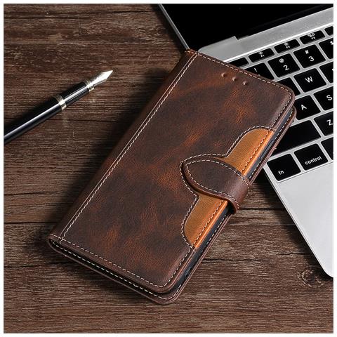 Custodia In Pelle Per Redmi Note 14 Pro/note 14 Pro+ (global) - Marrone - Foto 1