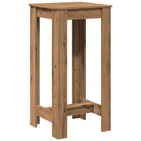 Tavolo Bar Rovere Artigianale 51x50x103,5 Cm Legno Multistrato - Foto 2