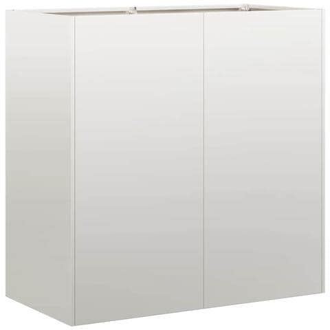 Fioriera 80x40x80 Cm In Acciaio Inox - Foto 2