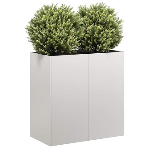 Fioriera 80x40x80 Cm In Acciaio Inox - Foto 1