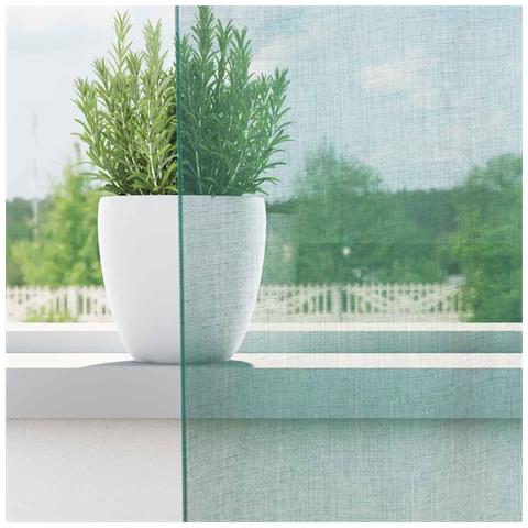 Tende In Voile Con Occhielli 2 Pz Turchese - Foto 3