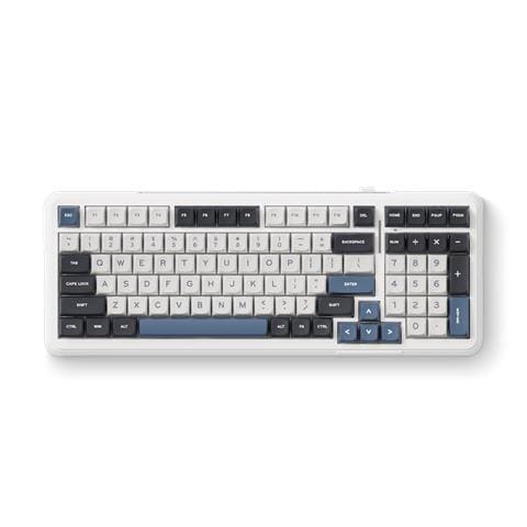 Mchose K99 Blu Navy - Tastiera Gaming Meccanica Senza Fili 98% Rgb Eng Ansi - Foto 1