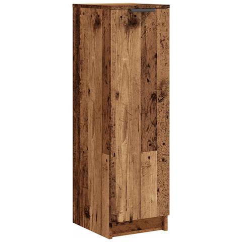 Scarpiera Legno Antico 29,5x35x100,5 Cm In Truciolato - Foto 1