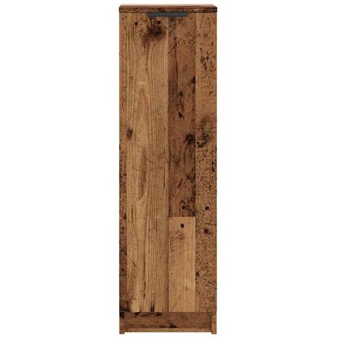 Scarpiera Legno Antico 29,5x35x100,5 Cm In Truciolato - Foto 10
