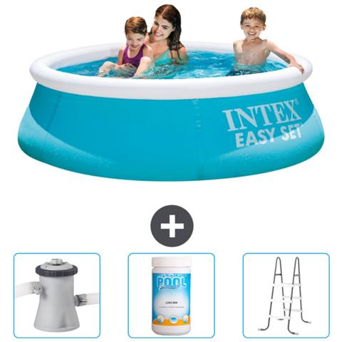 Piscina Fuori Terra - In Giro - 183x183x51 Cm - Blu - Include Accessori Coordinati Cb84 - Foto 1